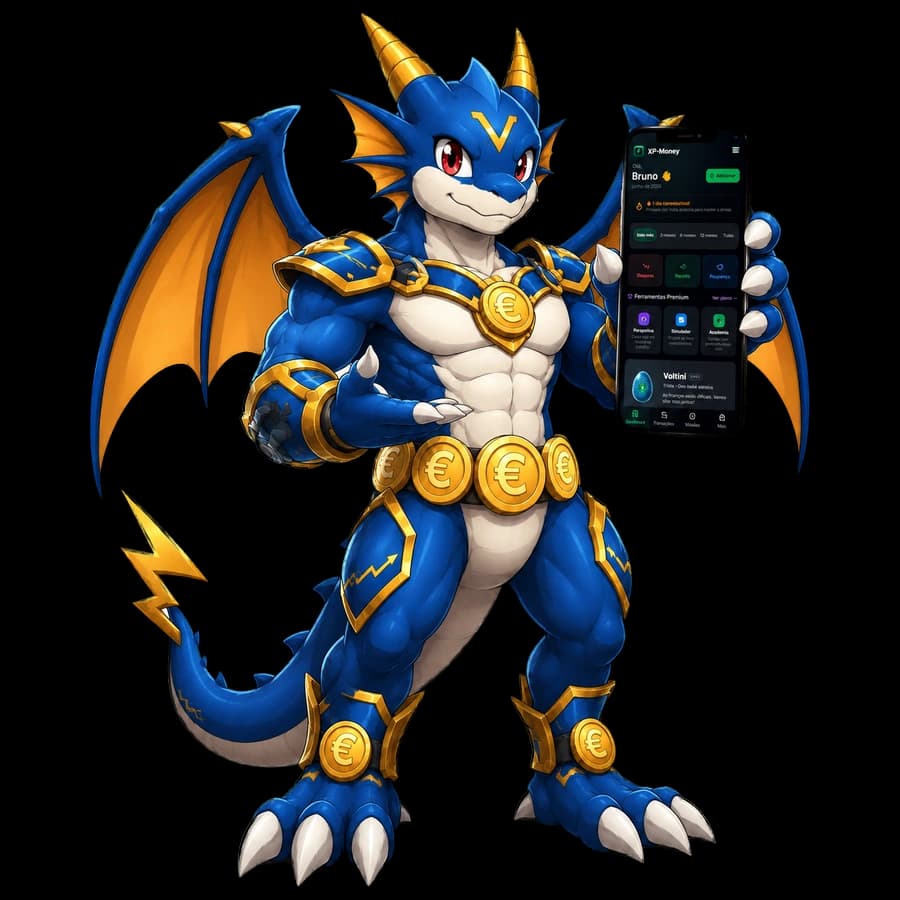 Voltix — mascote na 4ª evolução